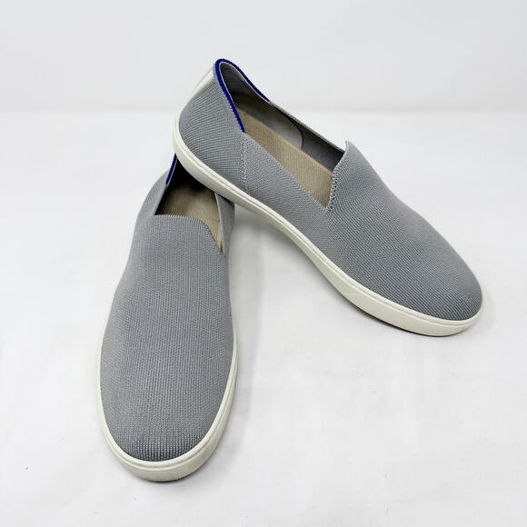 Rothy's Sz 10.5 Gray The Original Slip-On Sneakers Washable Eco-Friendly Casual - Picture 11 of 12